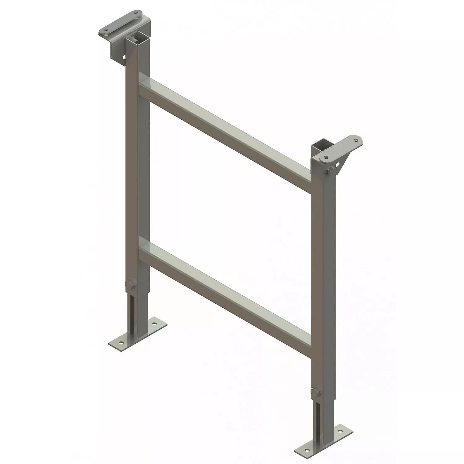 dual-frame-support-track-width-600-mm-height-up-to-support-690-1170-mm Dual frame support, track width 600 mm, height up to support 690 – 1170 mm.