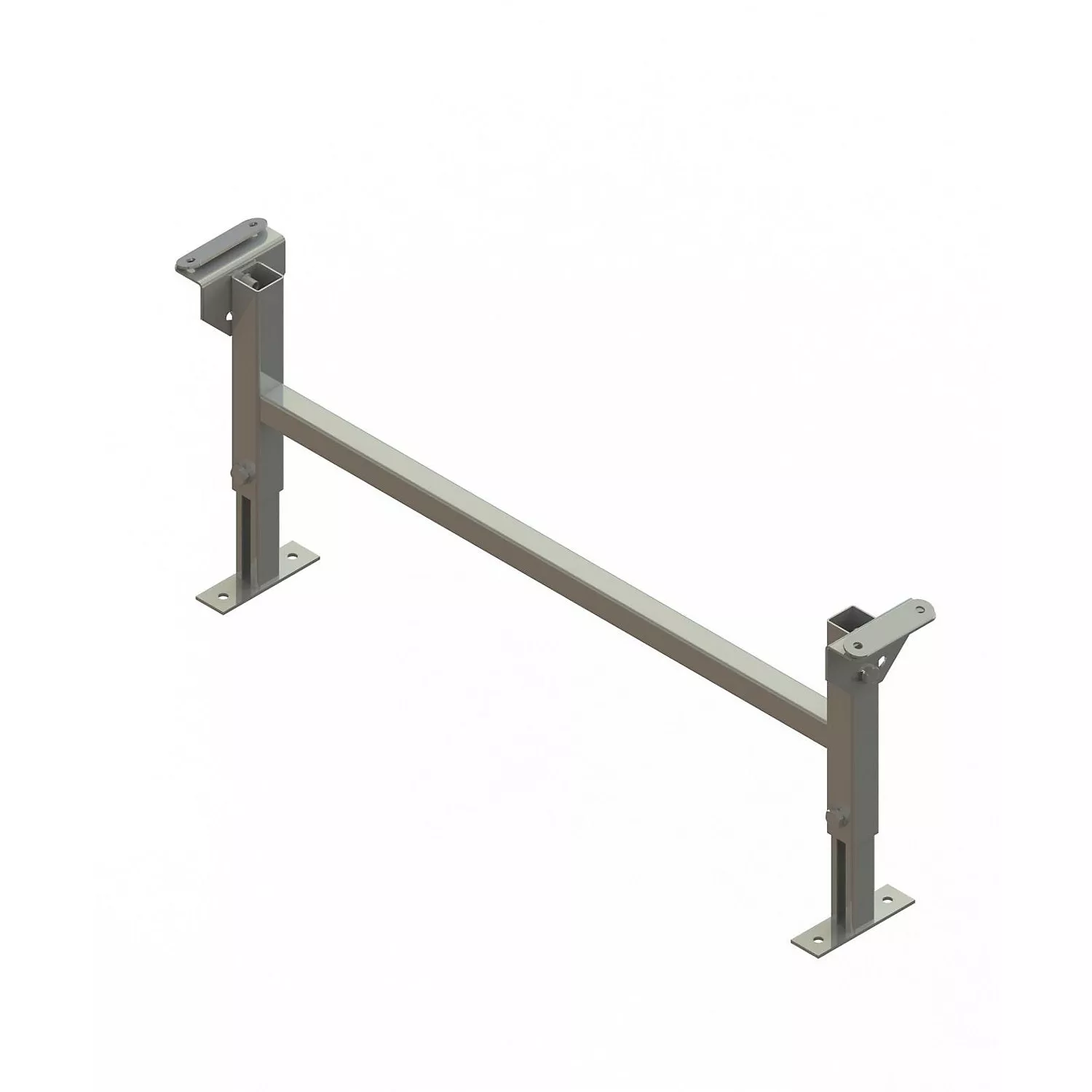 Dual frame support, track width 900 mm, height up to support 290 – 400 mm.