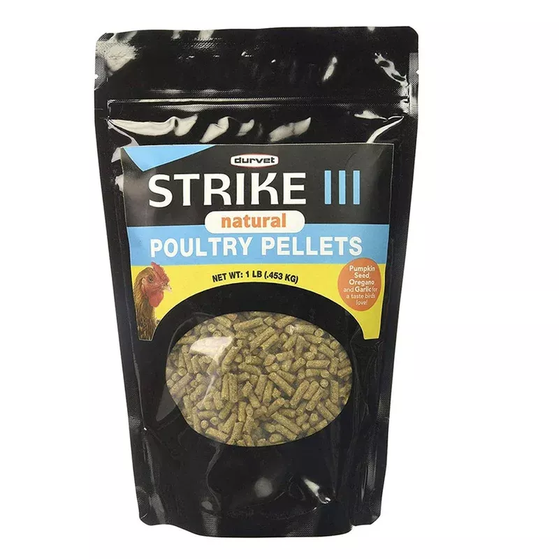 Durvet Strike III Natural Poultry Pellets 1 lb
