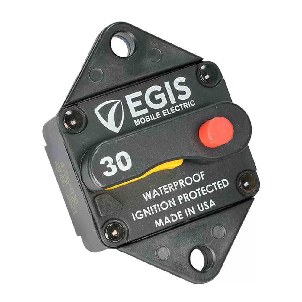 Egis 30A Circuit Breaker – 85 Series – Panel Mount [4706-030]