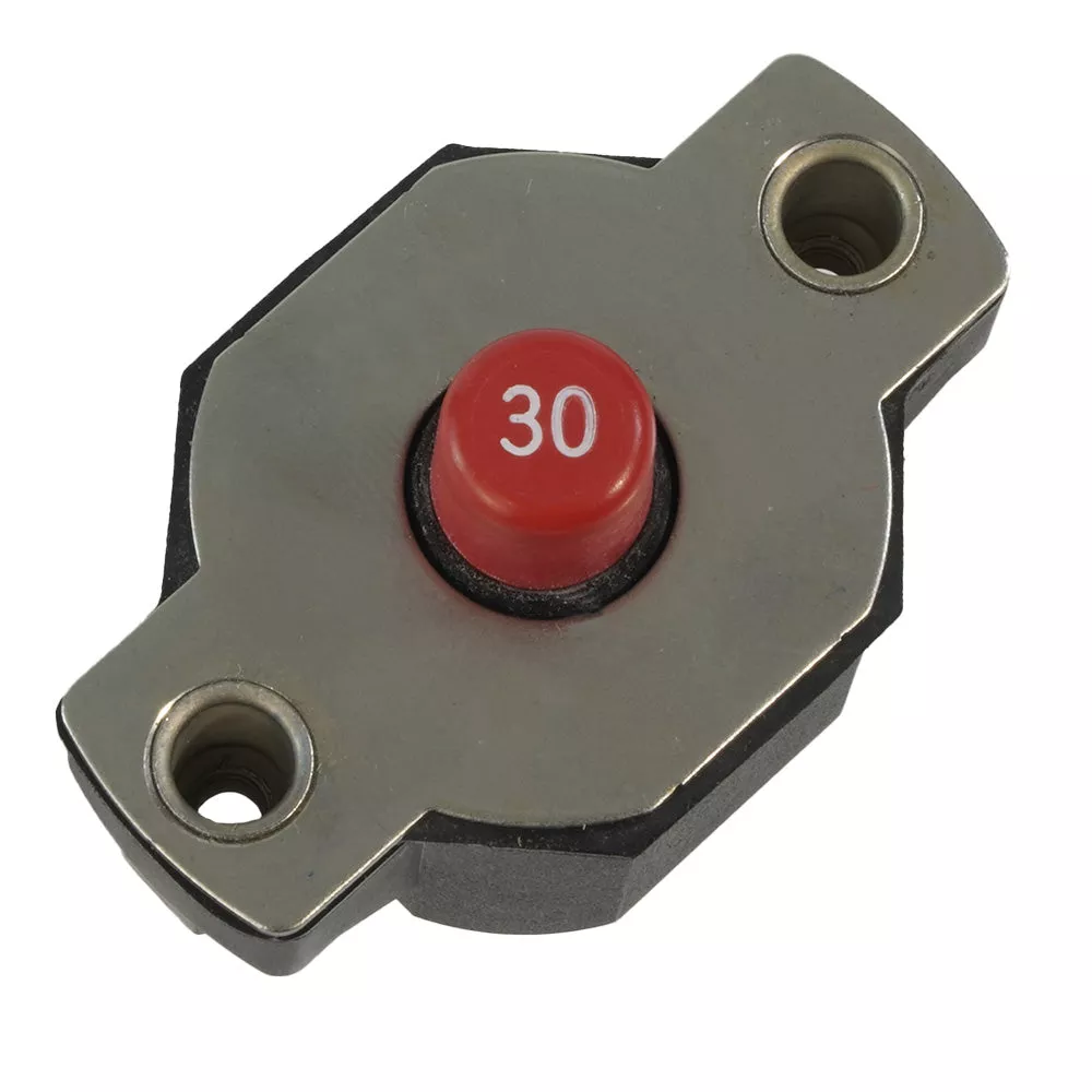 Egis 30A Push Button Circuit Breaker – Reset Only [4712-30]