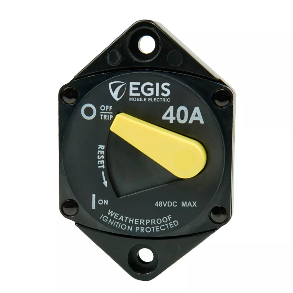 Egis 40A Circuit Breaker – 87 Series – Panel Mount [4707-040]