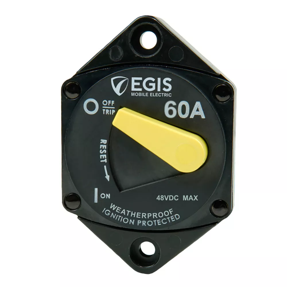 Egis 60A Circuit Breaker – 87 Series – Panel Mount [4707-060]