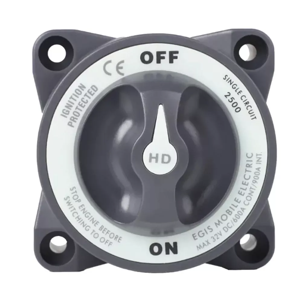 Egis Battery Switch – Heavy Duty-Series 600A – Off/On [2500]