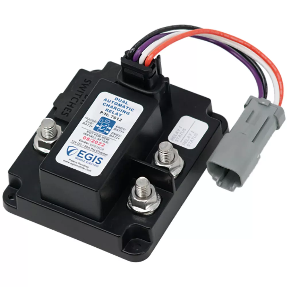 Egis Triple Battery Advanced Automatic Charging Relay (ACR) – 24V [7612-24]