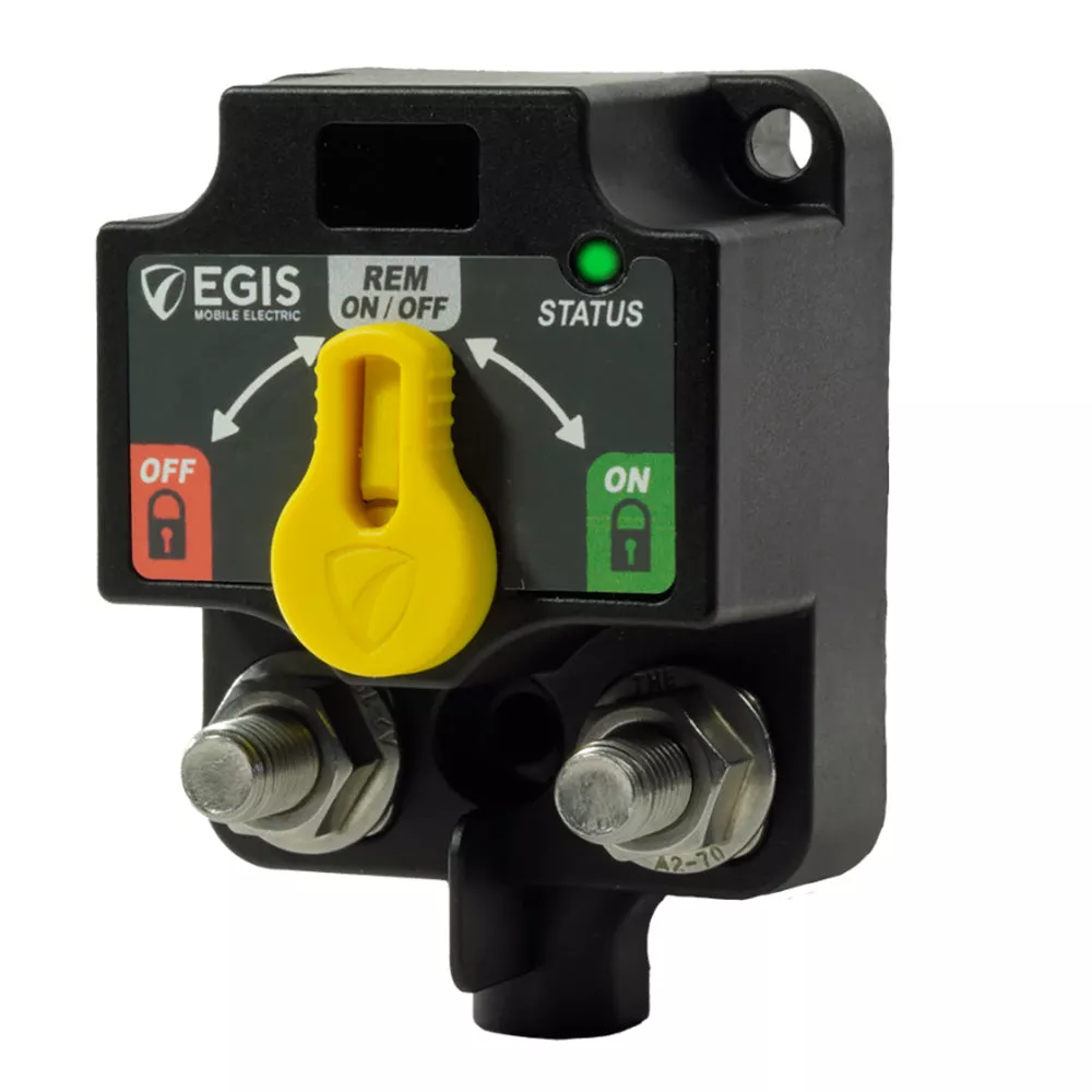 Egis XD Single LVD (Low Voltage Disconnect) w/Knob – Tinned Wires [8710-1700]