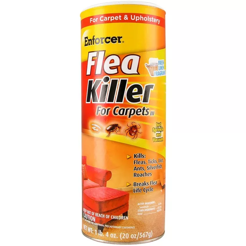 enforcer-flea-killer-carpets-powder-20-oz Enforcer Flea Killer for Carpets Powder 20 oz