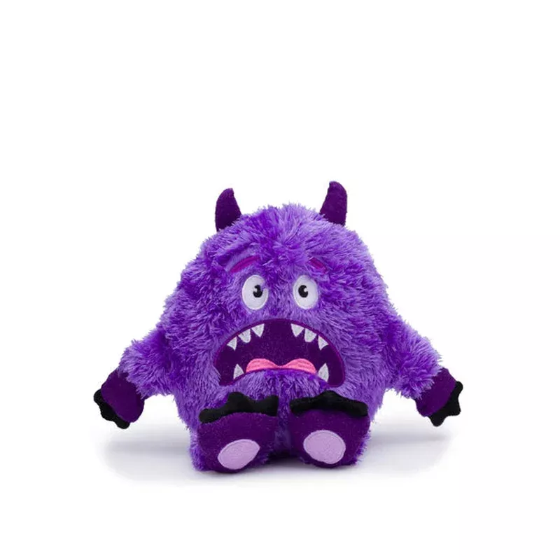 fabdog-fluffy-medium-purple-monster-dog-toy Fabdog Fluffy Medium Purple Monster Dog Toy
