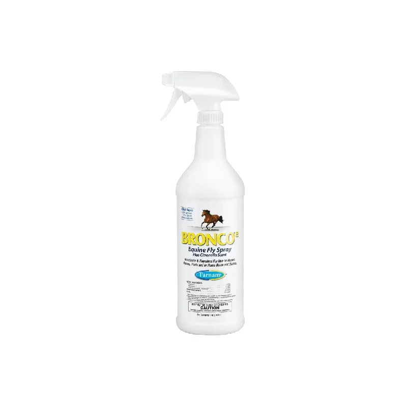 Farnam Bronco Fly Spray With Citronella Pest Repellent
