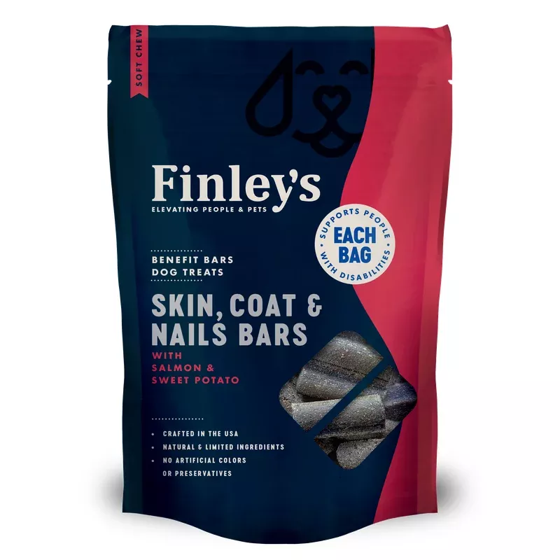 finley-s-barkery-skin-coat-nails-bars-dog-treats-peanut-butter-papaya-pumpkin-16 Finley’s Barkery Skin Coat and Nails Bars Dog Treats Peanut Butter Papaya & Pumpkin 16 oz