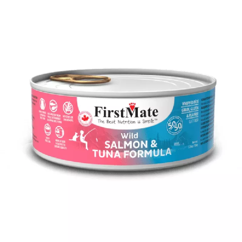FirstMate Cat Can Wild Salmon & Tuna 5.5oz