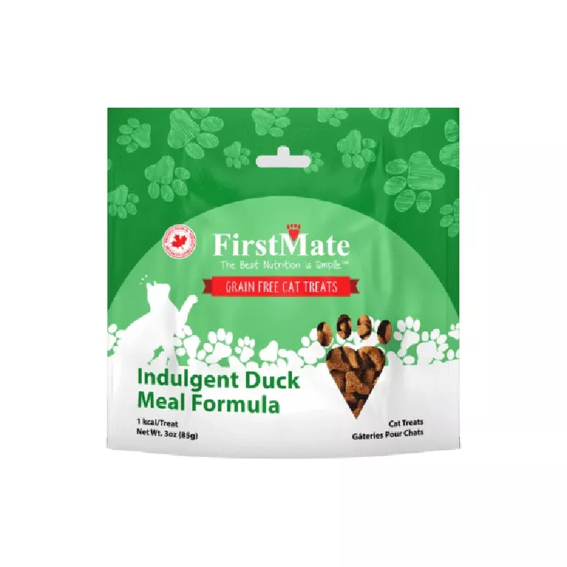 FirstMate Cat LID Duck Treats 3oz