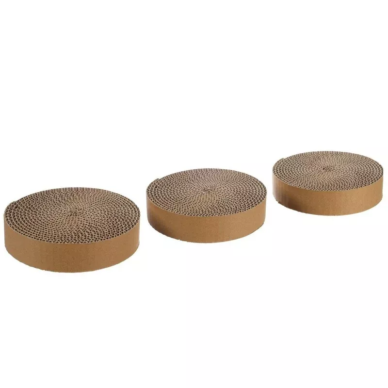 flamingo-cat-replacement-scratching-post-3pcs-cardboard-scratcher-with-catnip-re Flamingo Cat Replacement Scratching Post 3pcs – cardboard scratcher with catnip refill for Hexagon and Triangle toys
