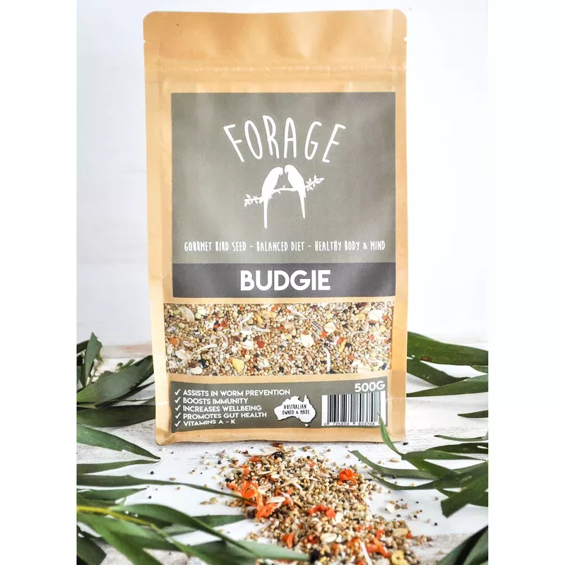 forage-budgie-gourmet-bird-seed-500g Forage Budgie Gourmet Bird Seed 500g