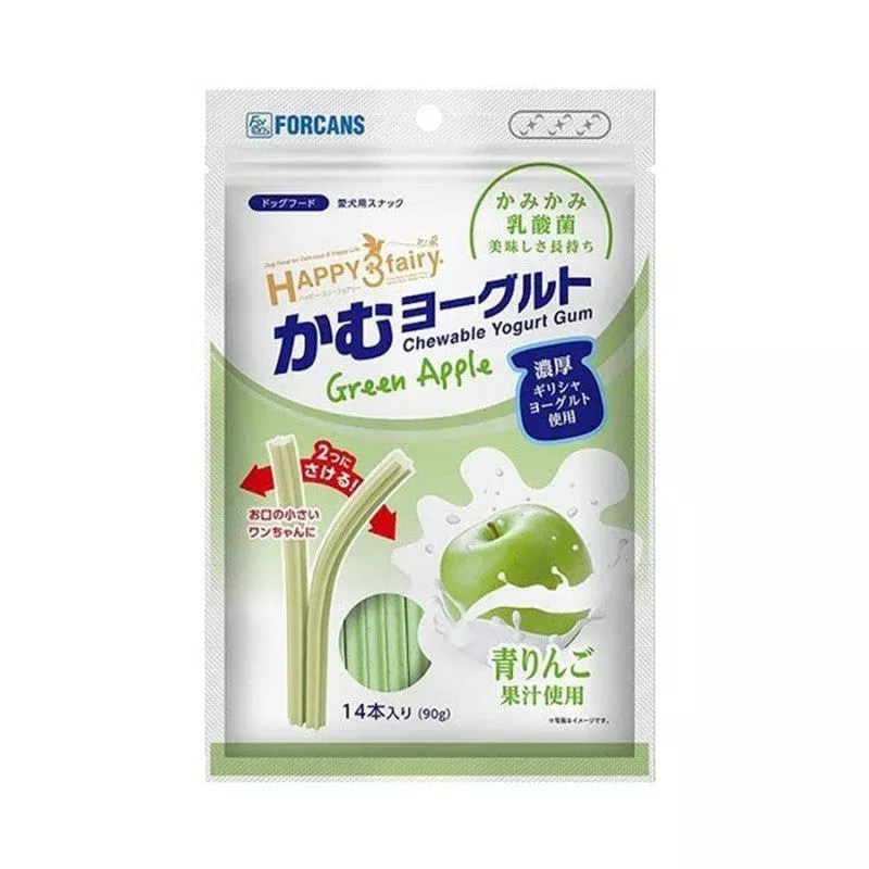 forcans-happy-3-yogurt-gum-green-apple Forcans Happy 3 Yogurt Gum Green Apple