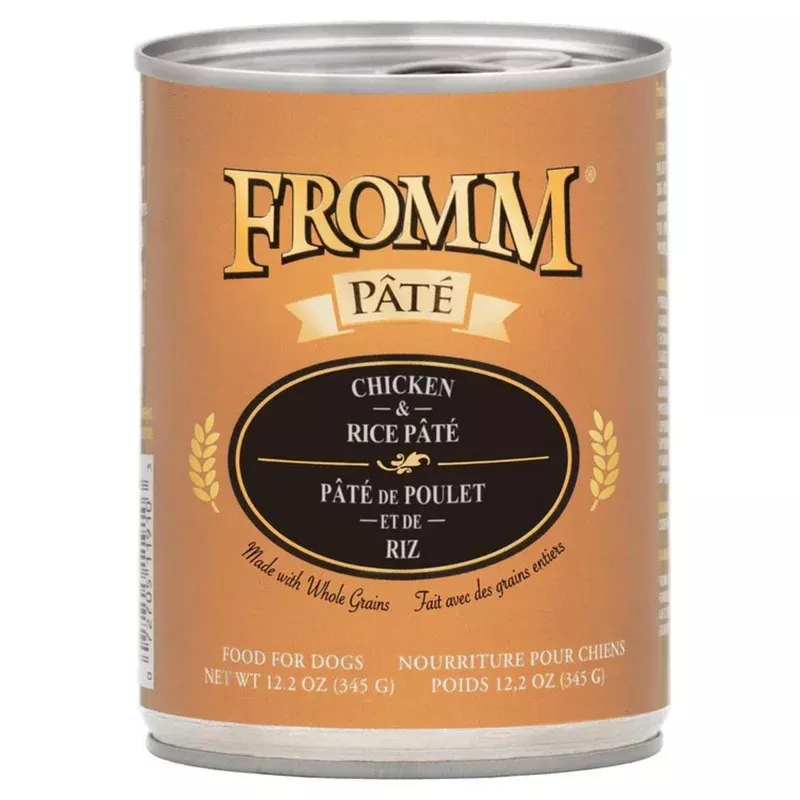 fromm-chicken-rice-pate-canned-dog-food Fromm Chicken & Rice Pate Canned Dog Food