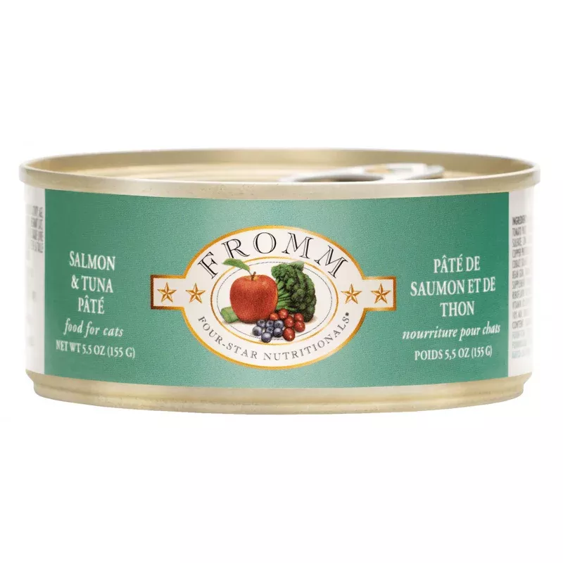 Fromm Four Star Salmon & Tuna Pate Canned Cat Food