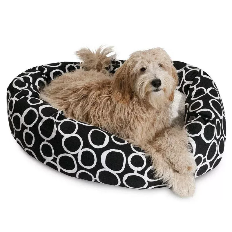 Fusion Sherpa Bagel Dog Bed