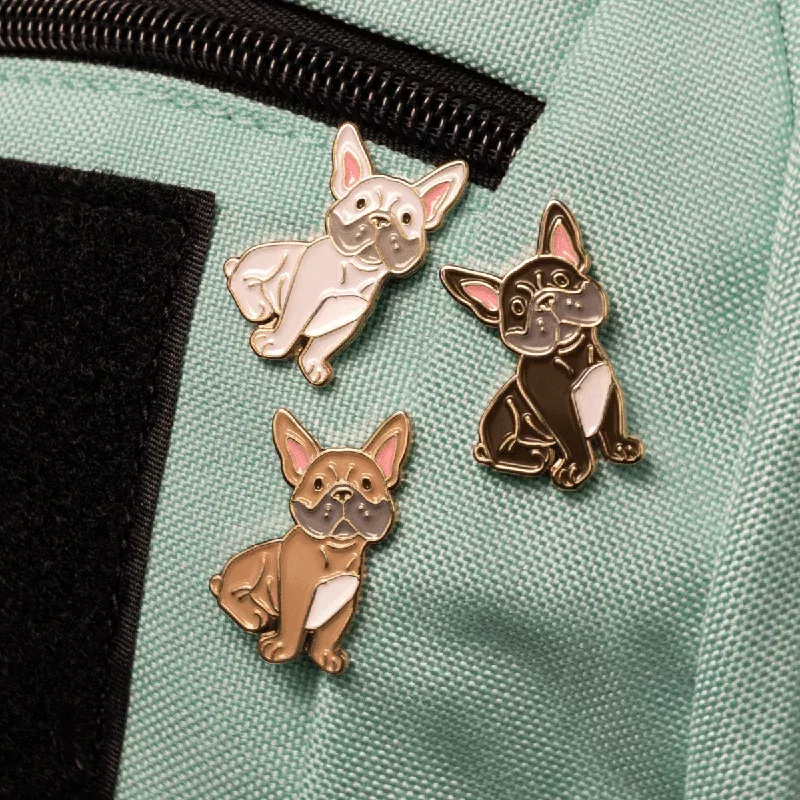 good-frenchie-enamel-pin Good Frenchie Enamel Pin