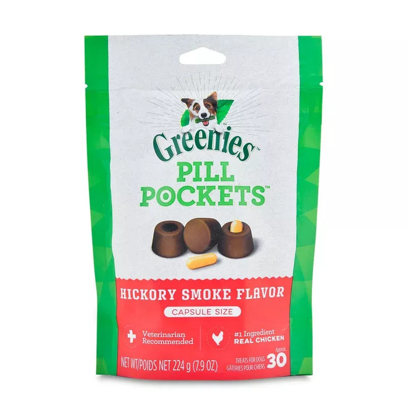 Greenies Pill Pockets for Capsules for Dogs 30 ct