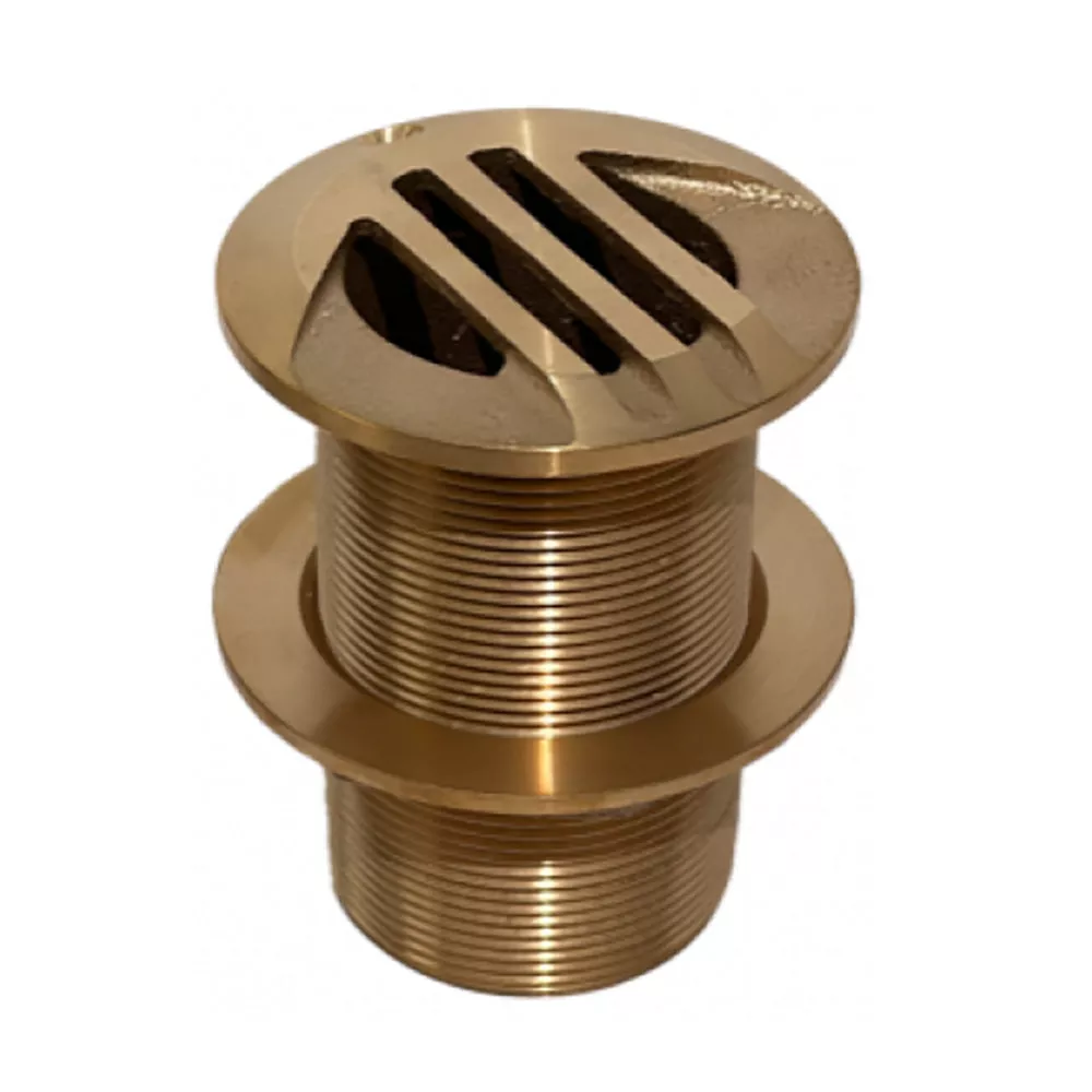 GROCO 1-1/2″ Slotted Hi Speed Thru-Hull w/Nut [HSSLTH-1500-W]