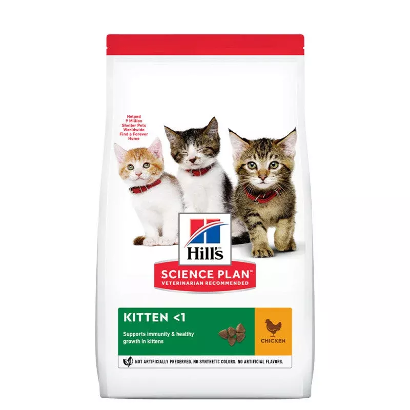 hills-science-plan-kitten-1-dry-food-chicken HILLS SCIENCE PLAN KITTEN <1 DRY FOOD - CHICKEN