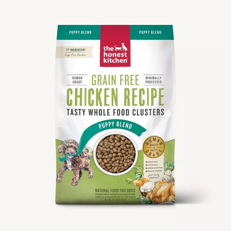 honest-kitchen-clusters-gf-chicken-puppy Honest Kitchen Clusters GF Chicken Puppy