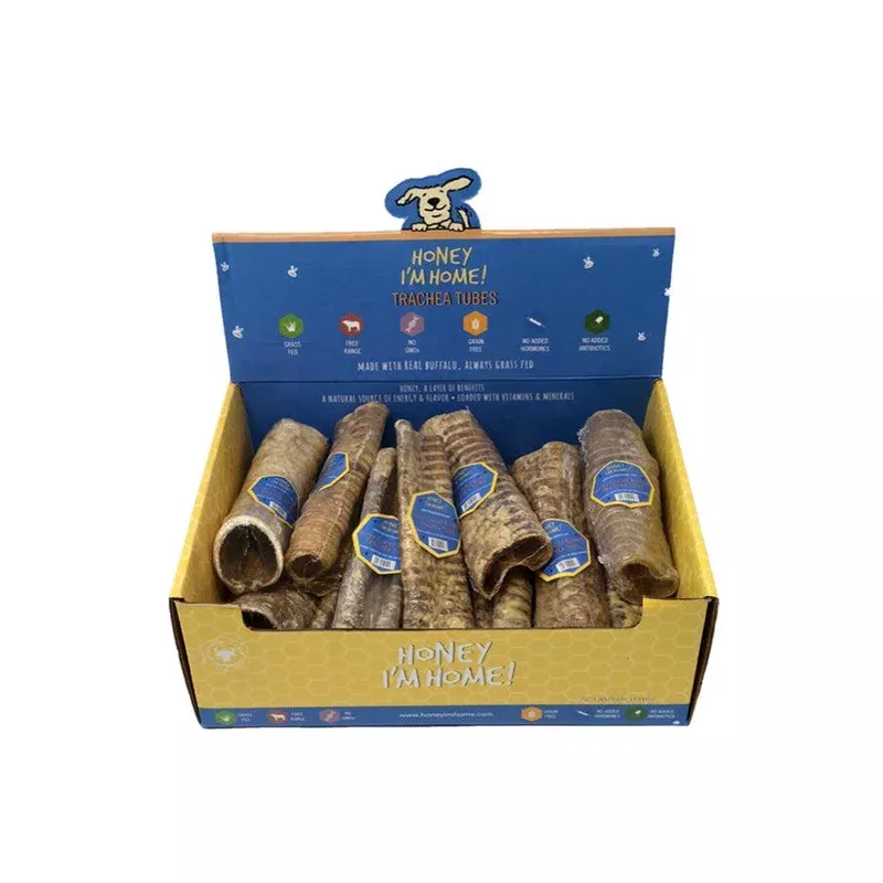 honey-i-m-home-buffalo-trachea-dog-chew Honey I’m Home Buffalo Trachea Dog Chew