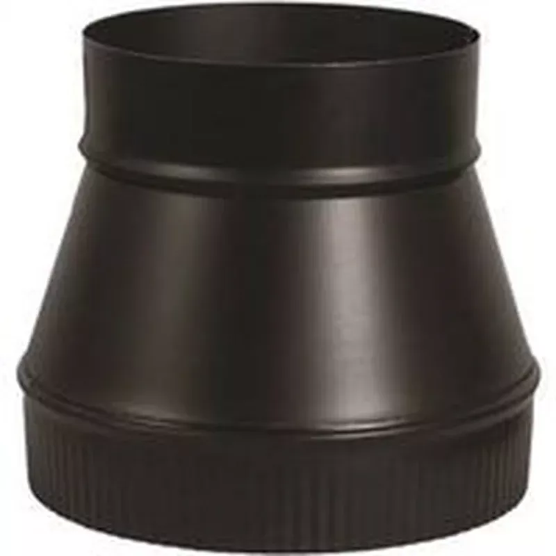 imperial-stove-pipe-increaser-7-x-8-in-black-matte-bm0063 Imperial Stove Pipe Increaser 7 x 8 in Black Matte (BM0063)