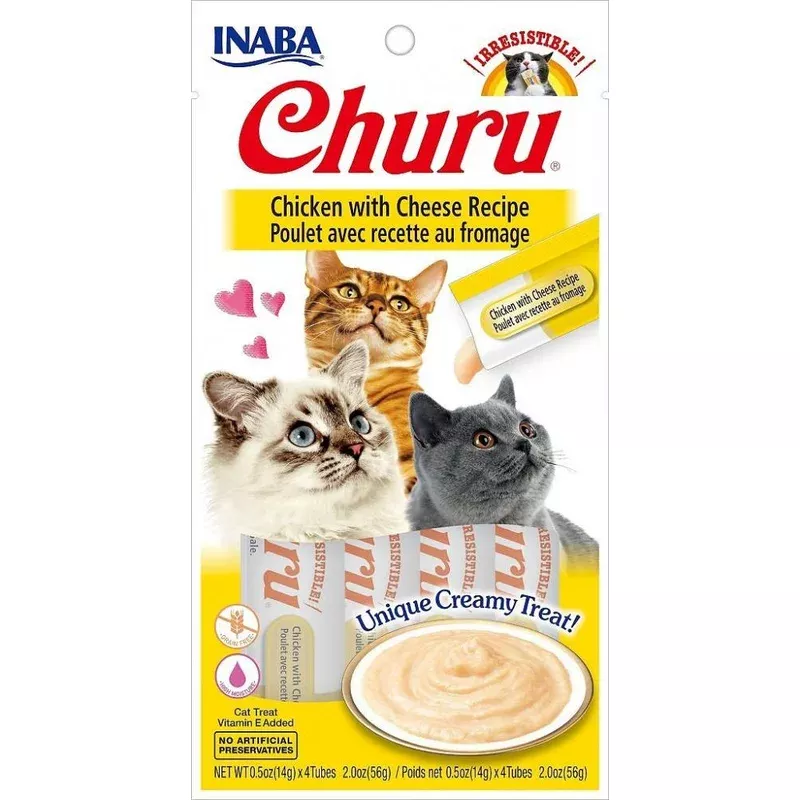 inaba-churu-chicken-with-cheese-puree-recipe-cat-treat Inaba Churu Chicken with Cheese Puree Recipe Cat Treat