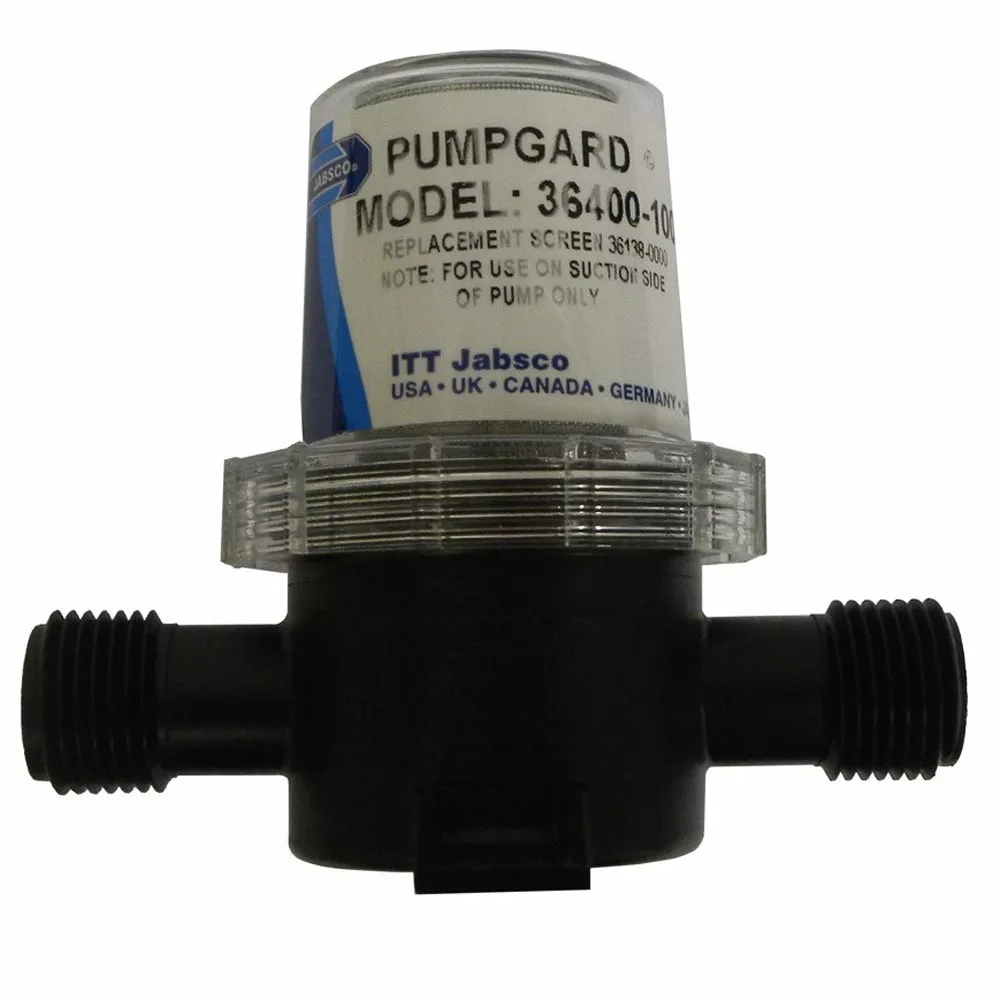 Jabsco Pumpguard In-Line Strainer – 1/2″ NPT Port [36400-1000]