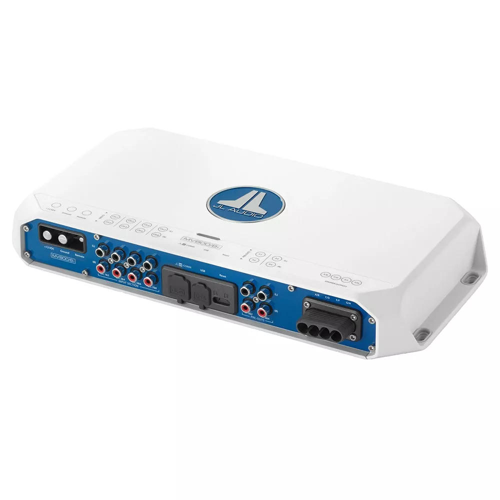 JL Audio MVI Series 800w 8 Channel Amplifier w/Integrated DSP – MV800/8i [010-03339-00]