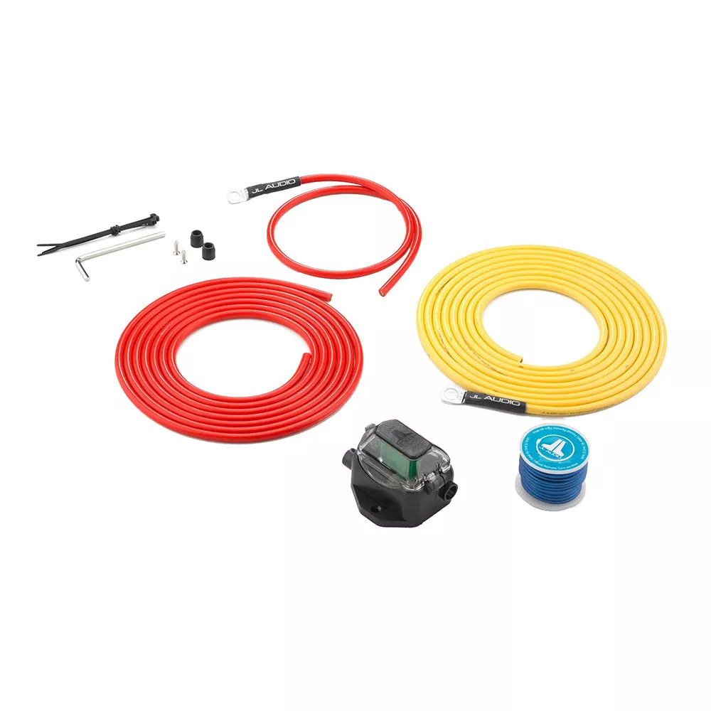 JL Audio Premium 9 AWG 12v Power Connection Kit f/Single Amplifier Within 12′ of Battery – XMD-PCS30A-1-L12 [010-13649-00]