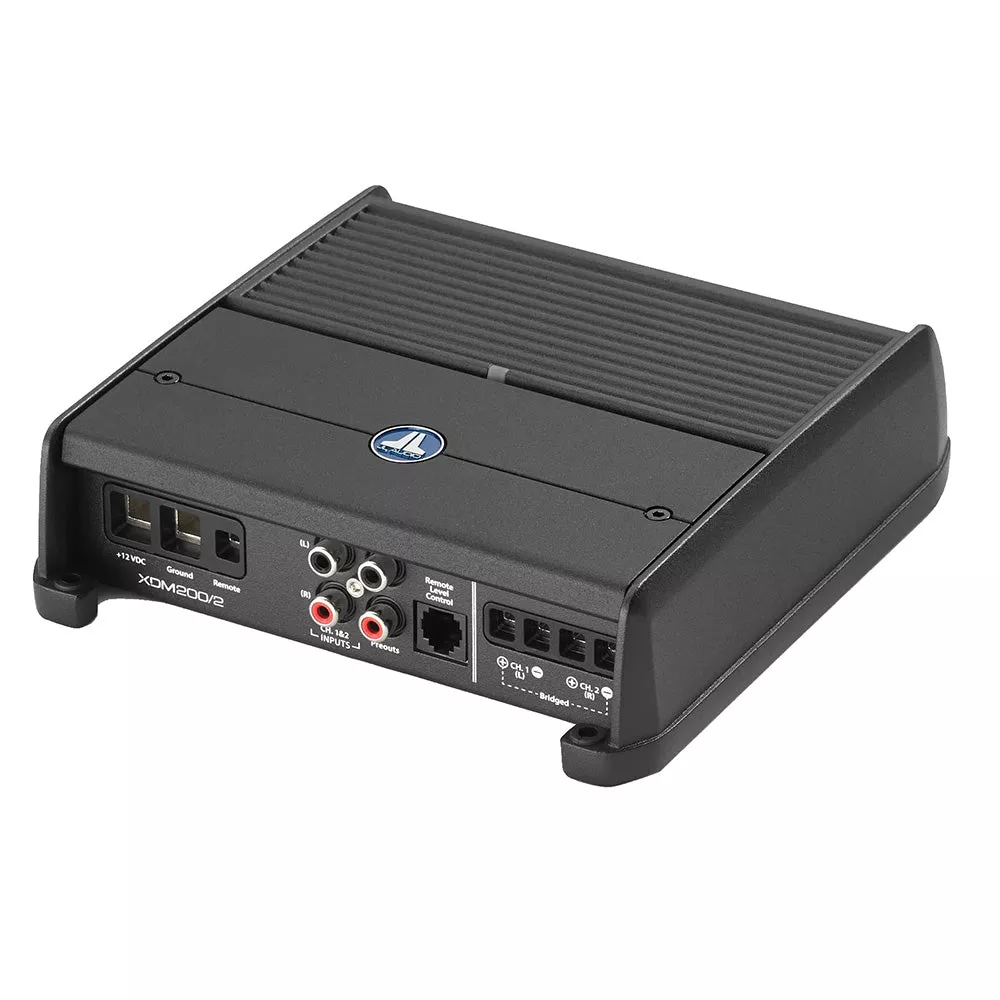 JL Audio XDM Series 200w 2 Channel Amplifier – XDM200/2 [010-03114-00]