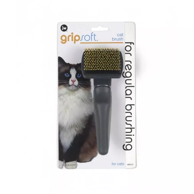 jw-pet-gripsoft-cat-brush JW Pet Gripsoft Cat Brush