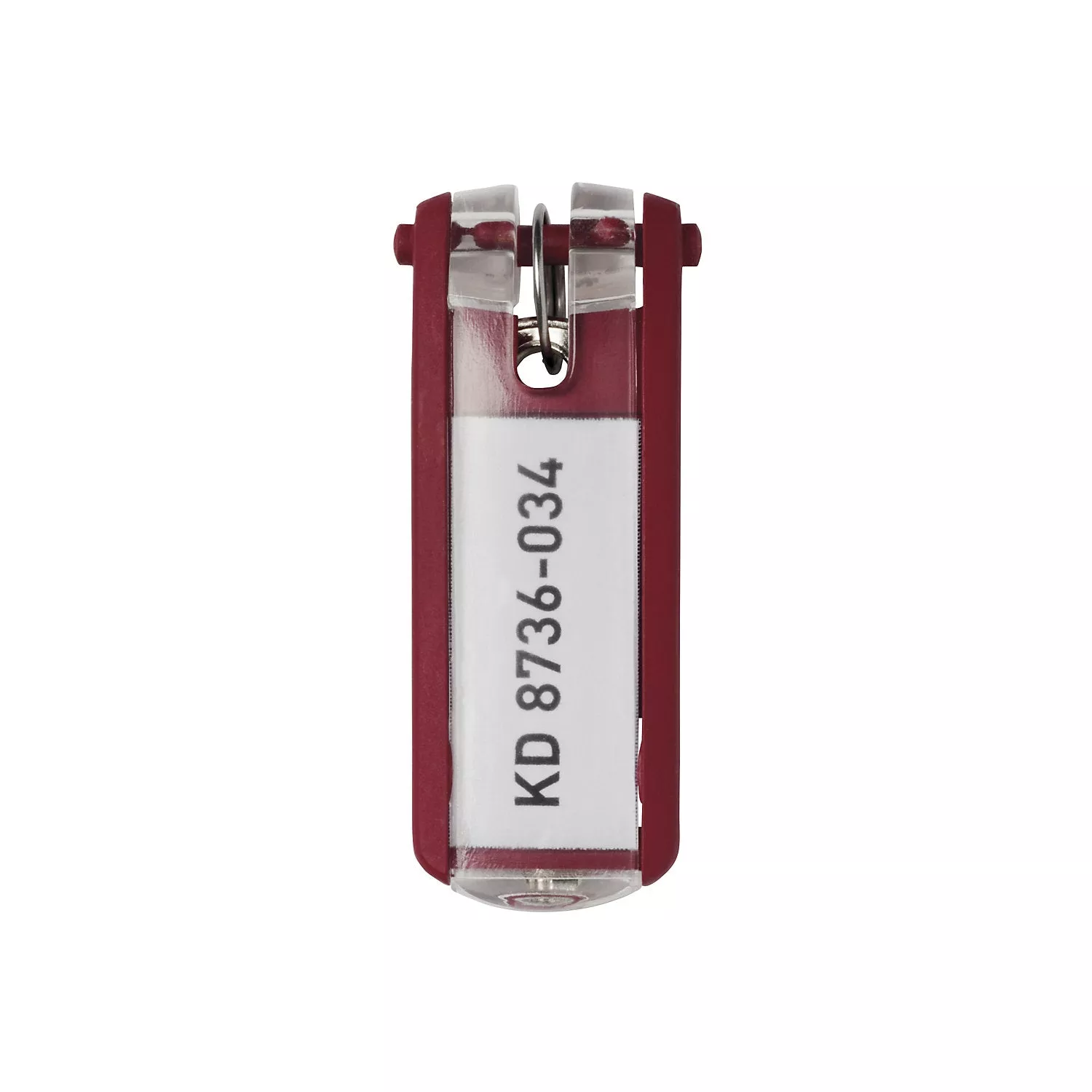 Key tab, pack of 6, red.