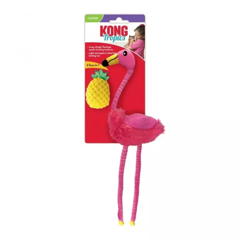 kong-cat-tropics-flamingo-2-pk-ct61 Kong Cat Tropics Flamingo 2-Pk (CT61)
