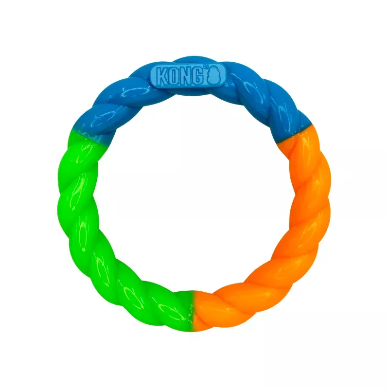 kong-twistz-high-viz-ring-dog-toy KONG Twistz High Viz Ring Dog Toy
