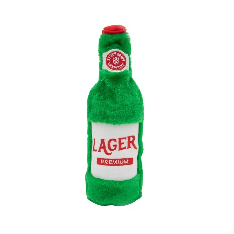 Lager Happy Hour Crusherz Dog Toy