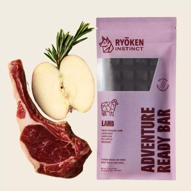 Lamb Treat & Snack Bar for Active Dogs – Energy & Recovery