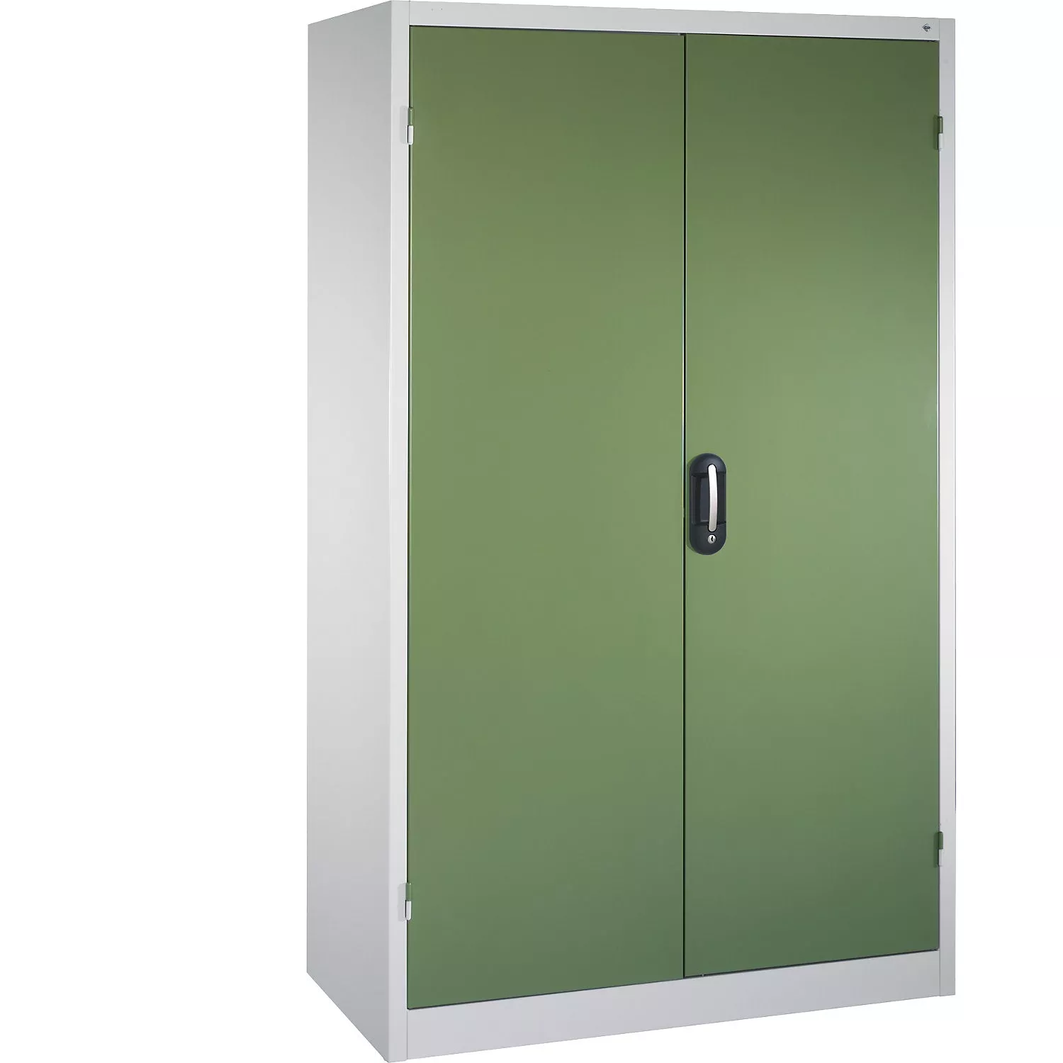 large-cupboard-extra-high-hxw-1950-x-1200-mm-depth-500-mm-reseda-green-doors Large cupboard, extra high, HxW 1950 x 1200 mm, depth 500 mm, reseda green doors.