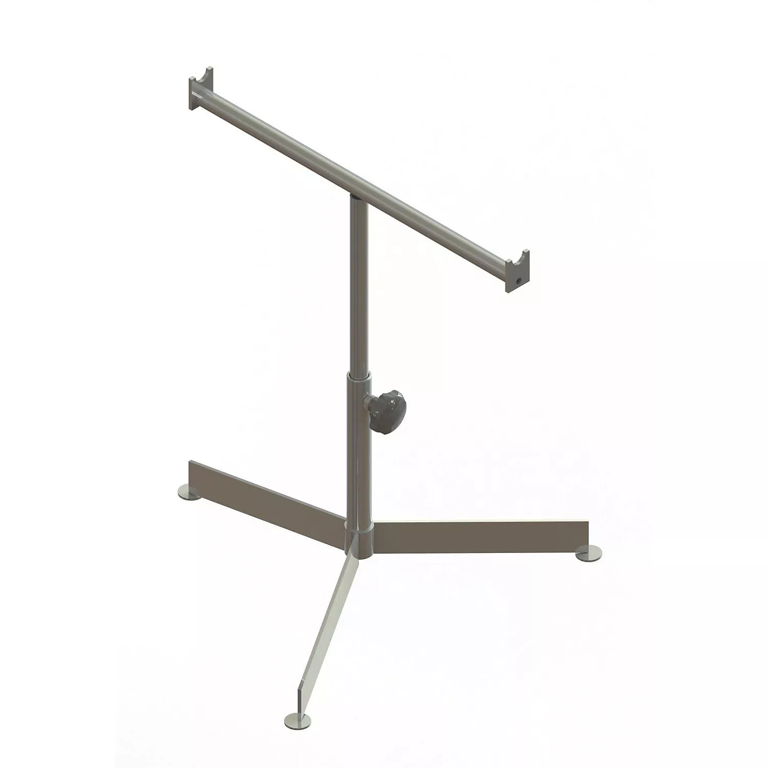 lightweight-tripod-frame-support-track-width-600-mm-height-up-to-support-430-720 Lightweight tripod frame support, for track width 600 mm, height up to support 430 – 720 mm.
