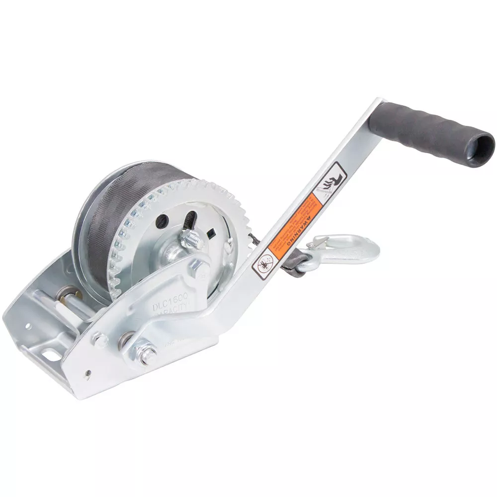 Load Rite Single-Speed Trailer Winch – 1600lbs [6089.23]