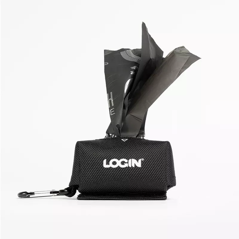 login-dog-poop-bag-dispenser-textile Login Dog Poop Bag Dispenser Textile
