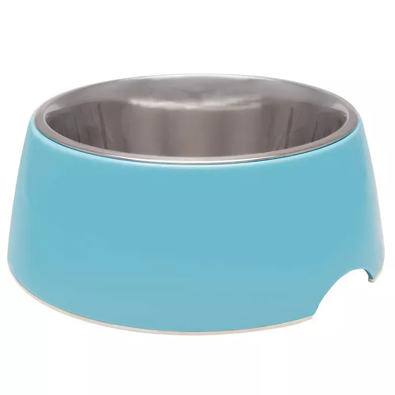 loving-pets-electric-blue-retro-bowl Loving Pets Electric Blue Retro Bowl
