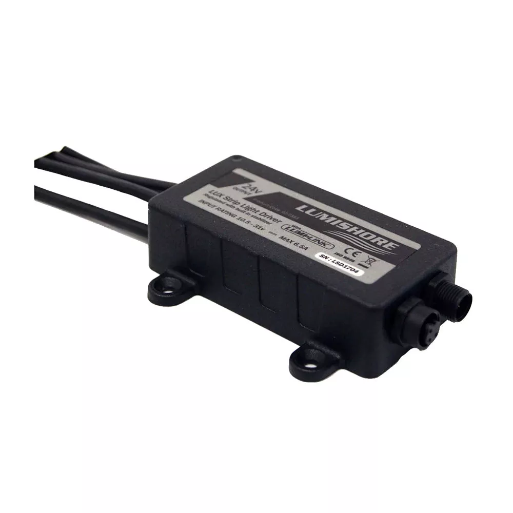 Lumishore LUX Strip Light Driver – Regulated w/Built-In Stabilizer [010-04438-00]