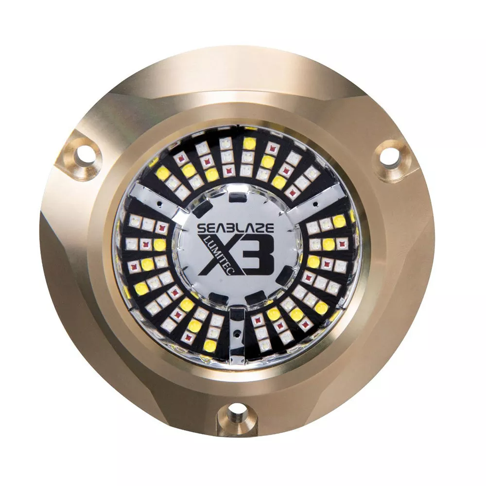 Lumitec SeaBlaze X3 LED Underwater Light – Spectrum [101946]