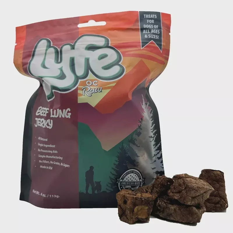lyfe-jerky-beef-lung-dog-treats-4oz Lyfe Jerky Beef Lung Dog Treats 4oz