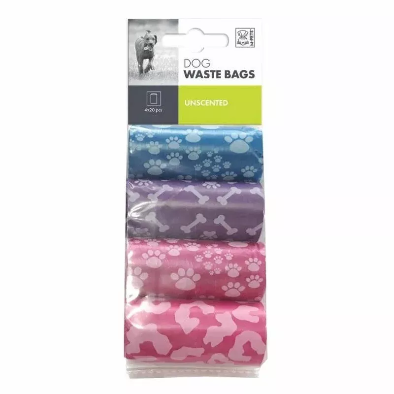 m-pets-dog-waste-bags-4x20 M-PETS DOG WASTE BAGS 4X20