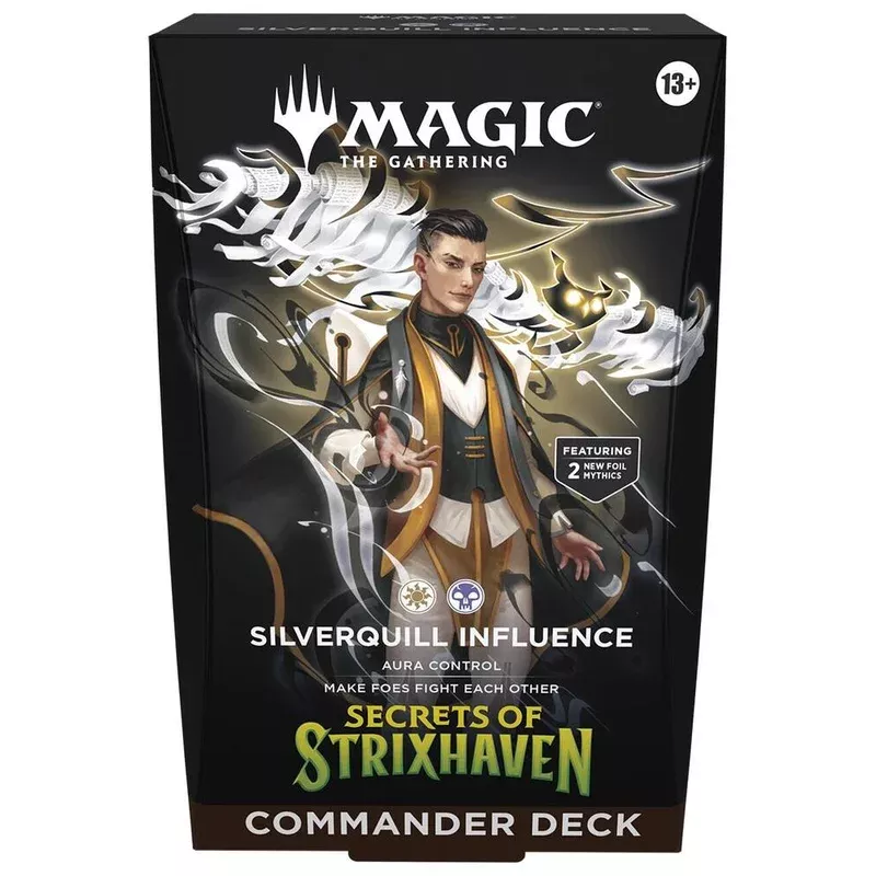 Magic the Gathering Secrets of Strixhaven Silverquill Influence Commander Deck